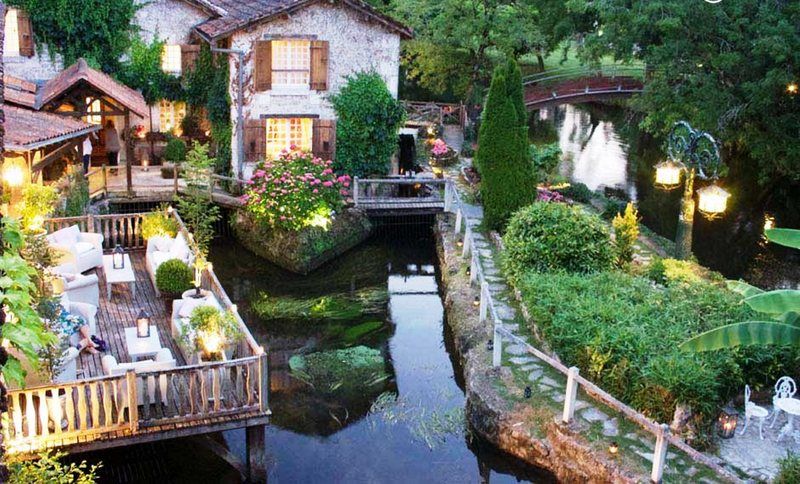 Le Moulin Du Roc Hotel Brantome Bagian luar foto